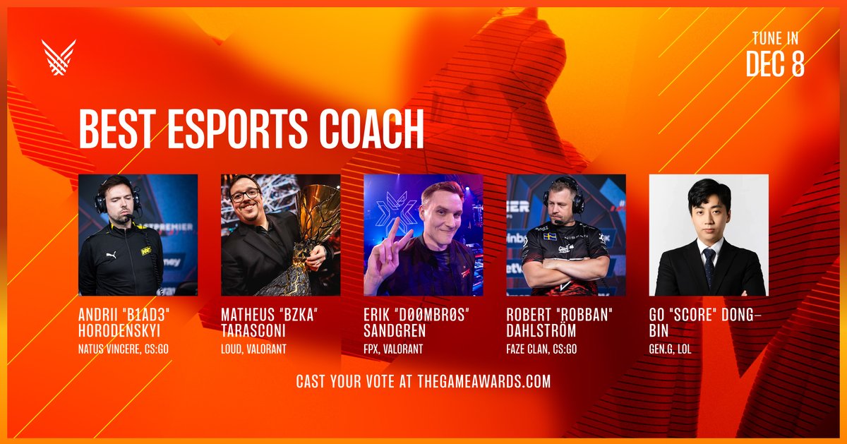 Best Esports Coach-THE-GAME-AWARDS-2022